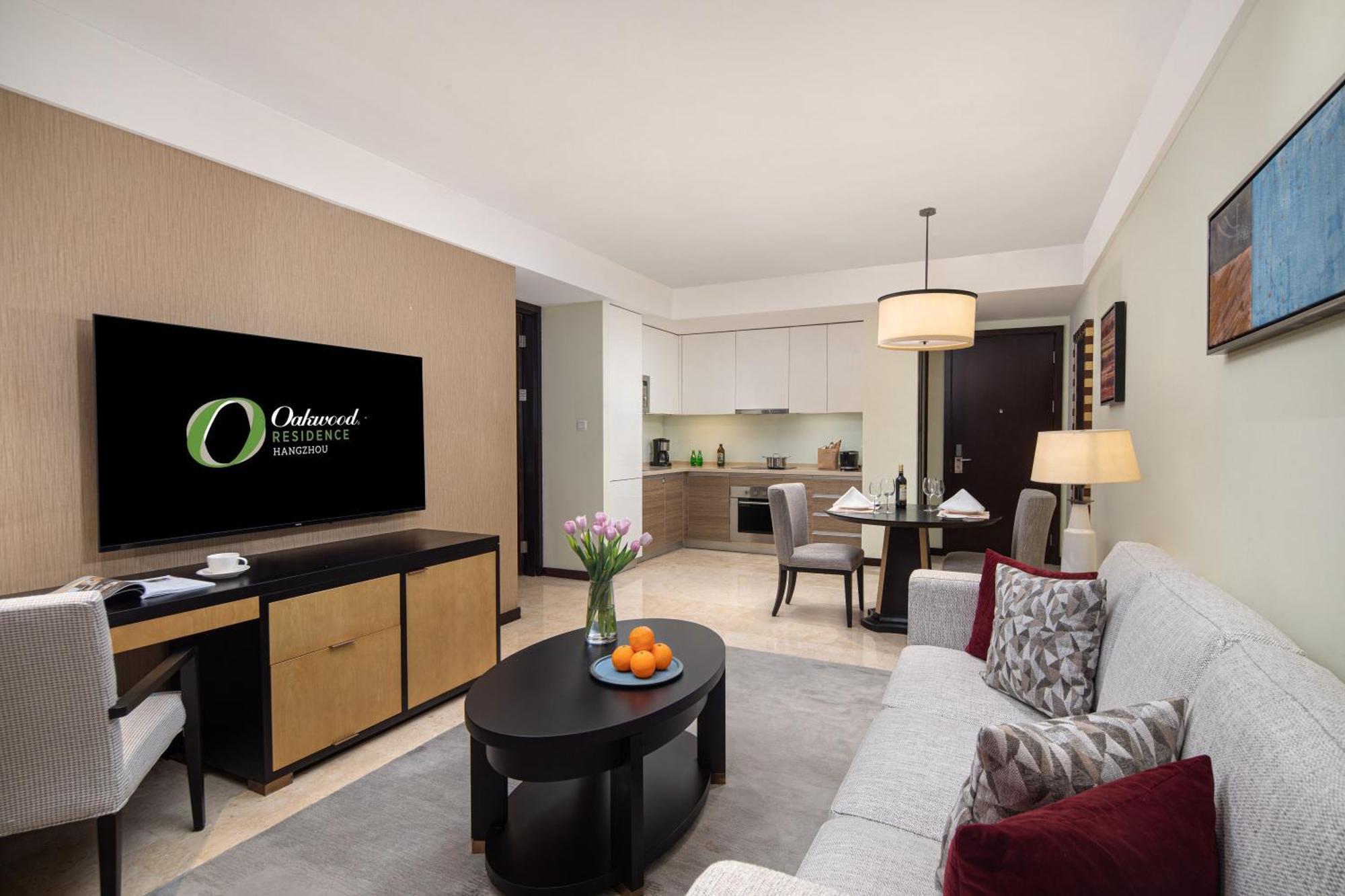 Oakwood Residence Hangzhou Luaran gambar