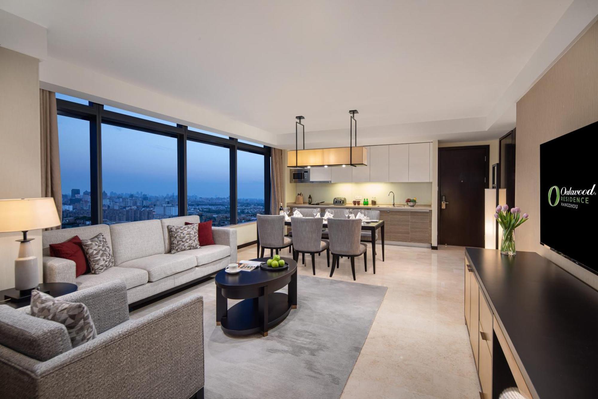Oakwood Residence Hangzhou Luaran gambar